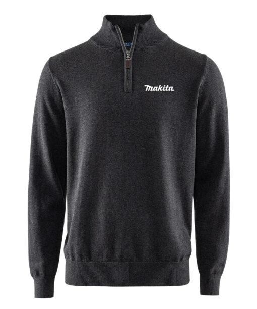 Brockton Cotton Half zip Herr